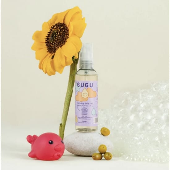 Organic Calming Baby Massage Oil (100ML)